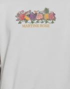 Martine Rose Mens Sweatshirt Light in Grey