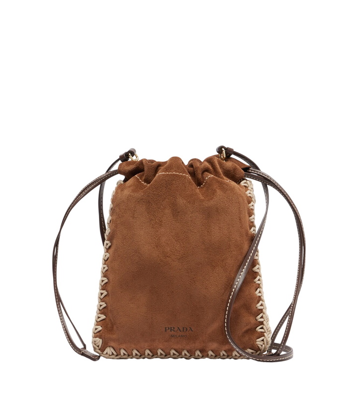 Photo: Prada Suede phone pouch
