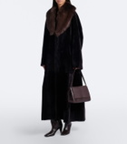 Nour Hammour Amal Mini leather top-handle bag