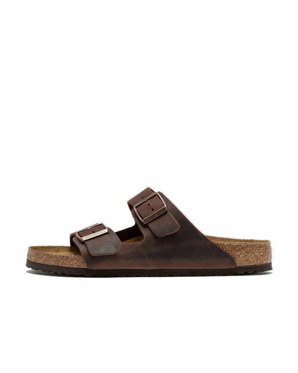 Birkenstock Arizona Sfb Leoi Brown - Mens - Sandals & Slides Birkenstock