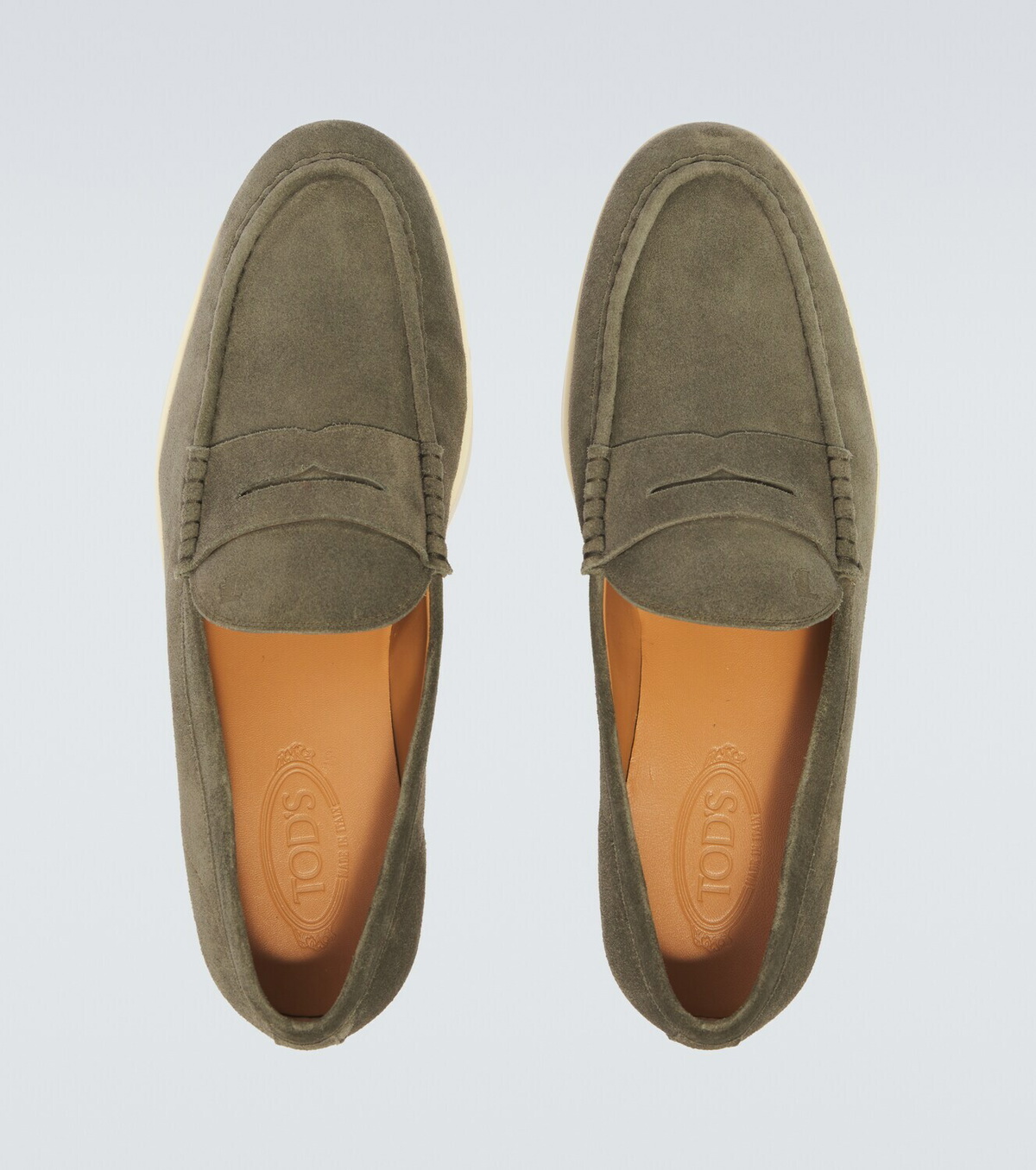 Tod\'s Suede Driving Penny Loafers Tod main image 2