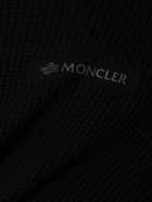 MONCLER - Cotton Waffle Stitch Crewneck Sweater