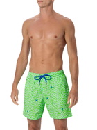 MC2 Saint Barth Comfort Light Classic Stretch Swim Shorts With Crabs Print
