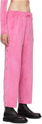 PRISCAVera Pink Vented Lounge Pants
