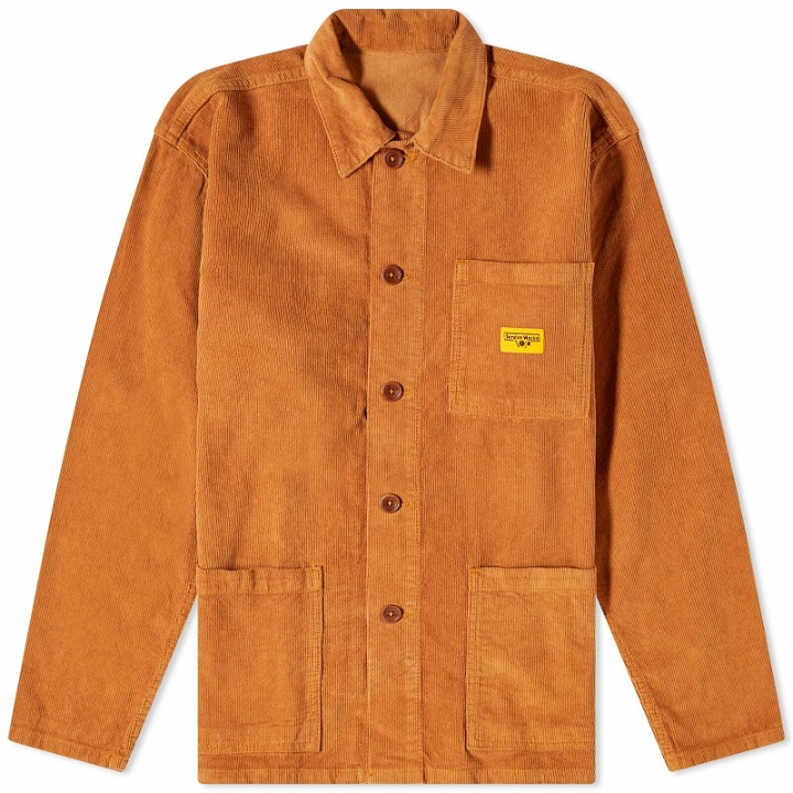 Photo: Service Works Men's Corduroy Coverall Jacket in Pecan