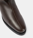 Toteme The Off-Duty faux fur-lined leather boots