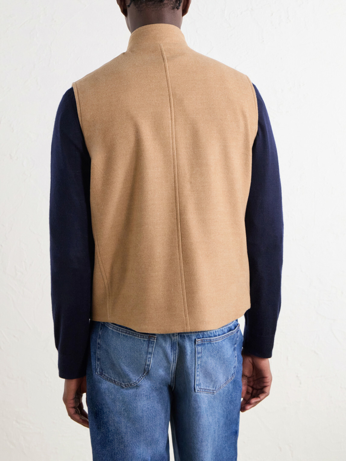 J. Mueser - Wool-Felt Gilet - Brown