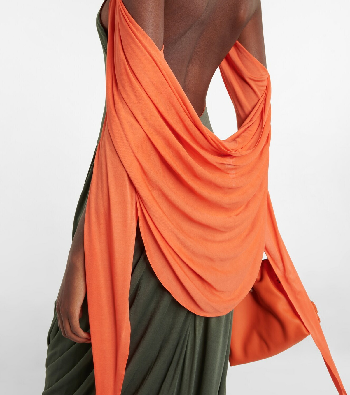 【関税&送料込】Loewe Draped Midi Dress Loewe Draped halterneck midi dress Loewe