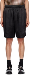 Burberry Black EKD Shorts