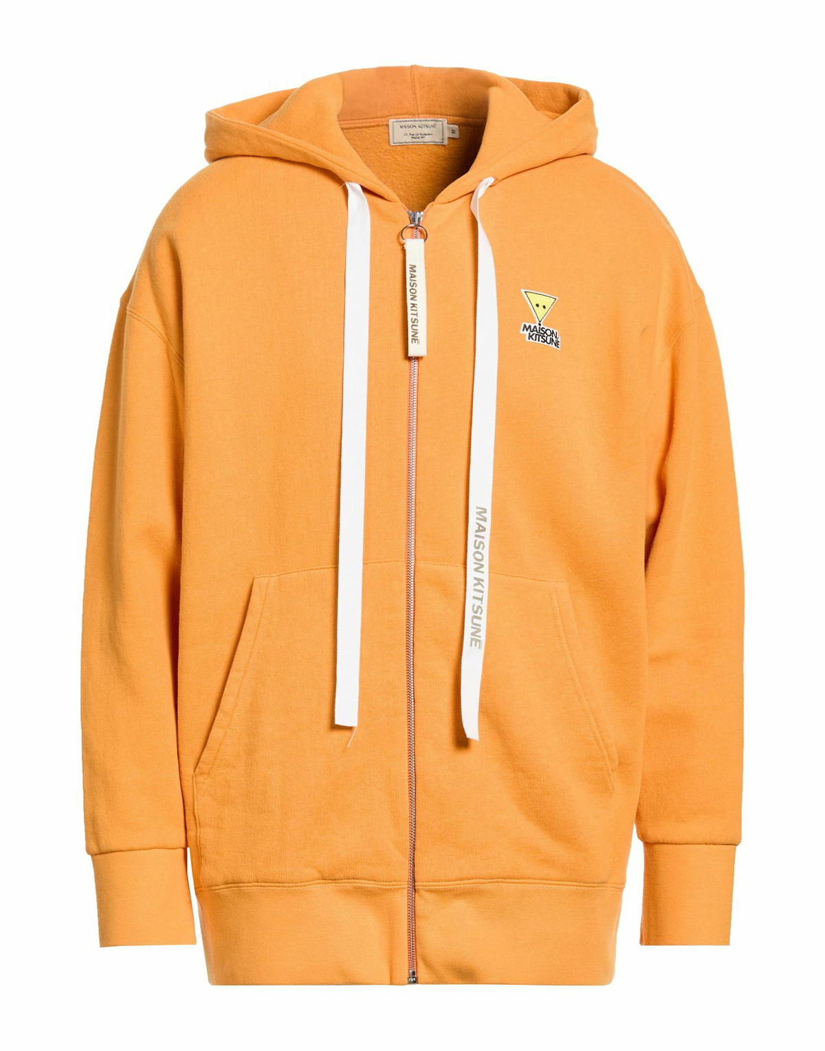 Maison Kitsuné Mens Sweatshirt in Mandarin