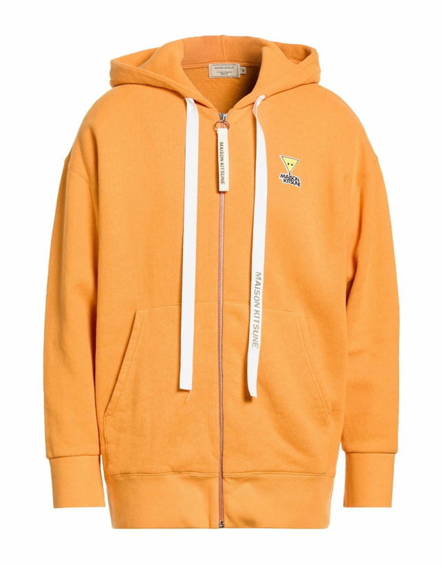 Photo: Maison Kitsuné Mens Sweatshirt in Mandarin