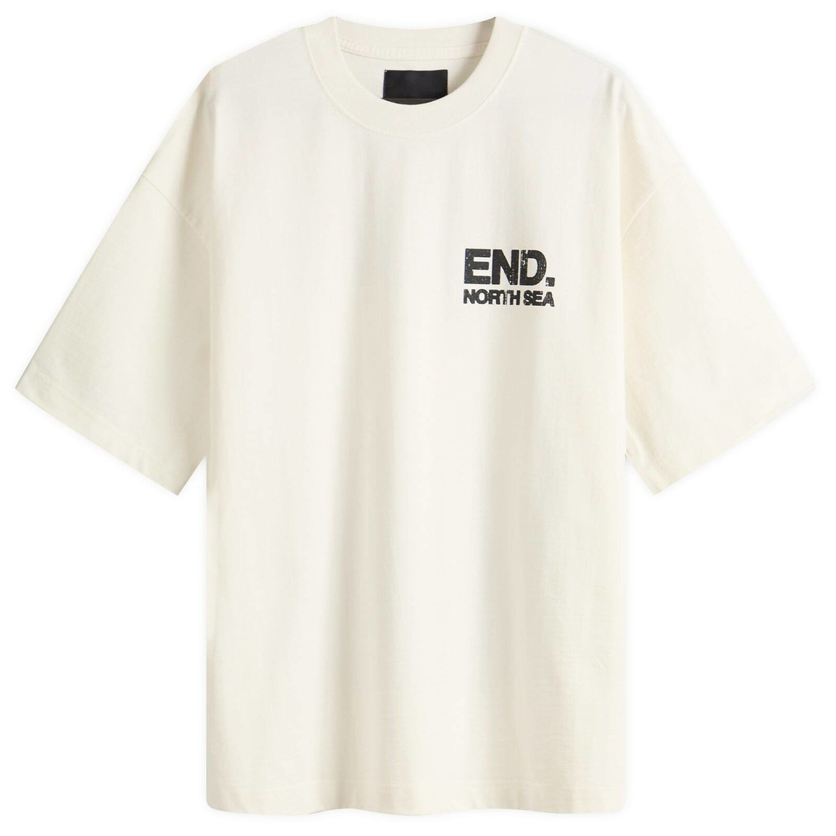 END. Coastal Locals Only T-Shirt in Ecru