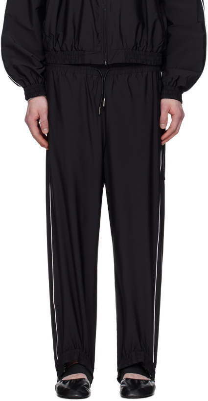 Photo: ALAINPAUL Black Fuseau Track Pants