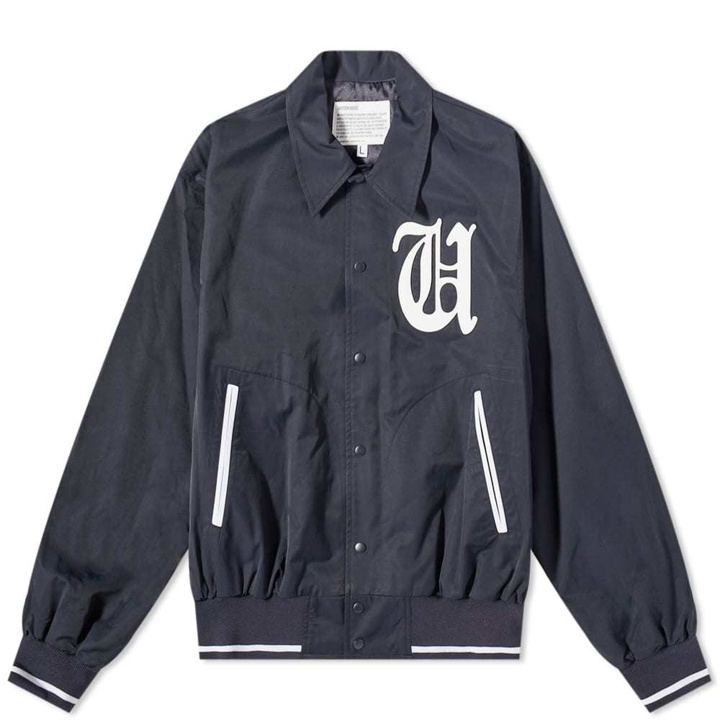 Photo: Uniform Bridge Letterman Coach Jacket