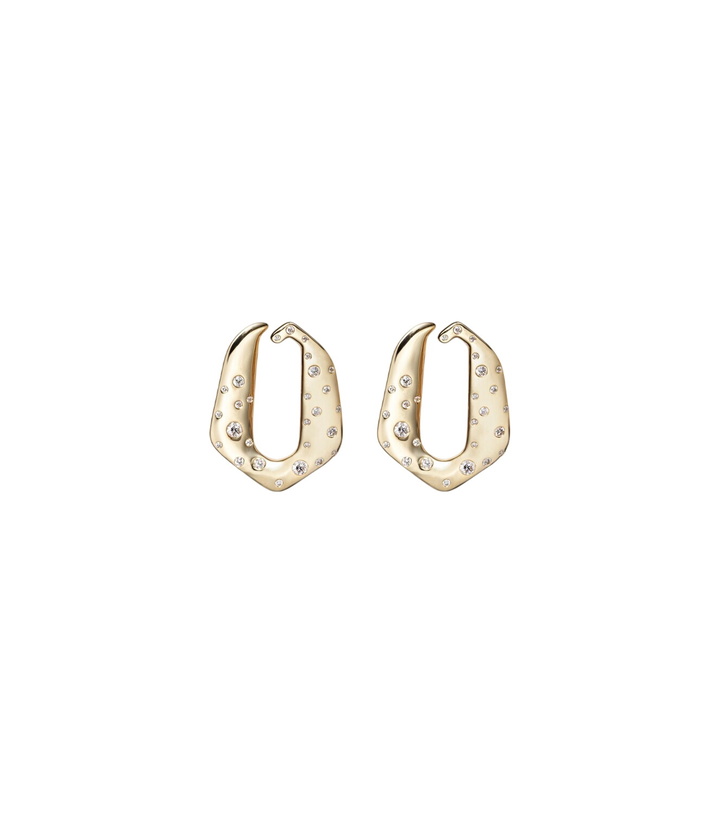 Photo: Ananya 18kt gold earrings with diamonds