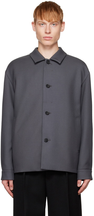 Photo: ZEGNA Gray Insulated Jacket