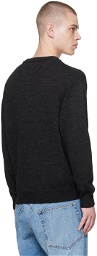Commission Black Stripe Sweater
