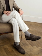Zegna - Suede Loafers - Brown