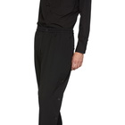 Yohji Yamamoto Black Button Wool Trousers