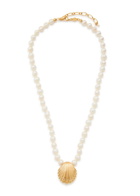 Anni LU Ocean Treasure Beaded 18kt Gold-plated Necklace - Pearl - One Size