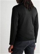Colmar - Slim-Fit Logo-Print Jersey Half-Zip Base Layer - Black