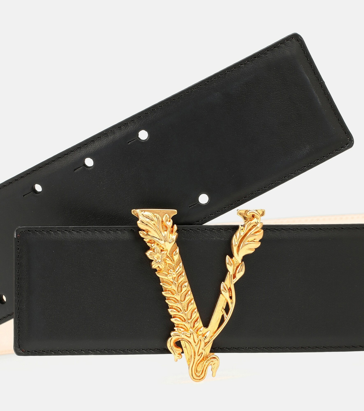 Versace - Leather belt Versace