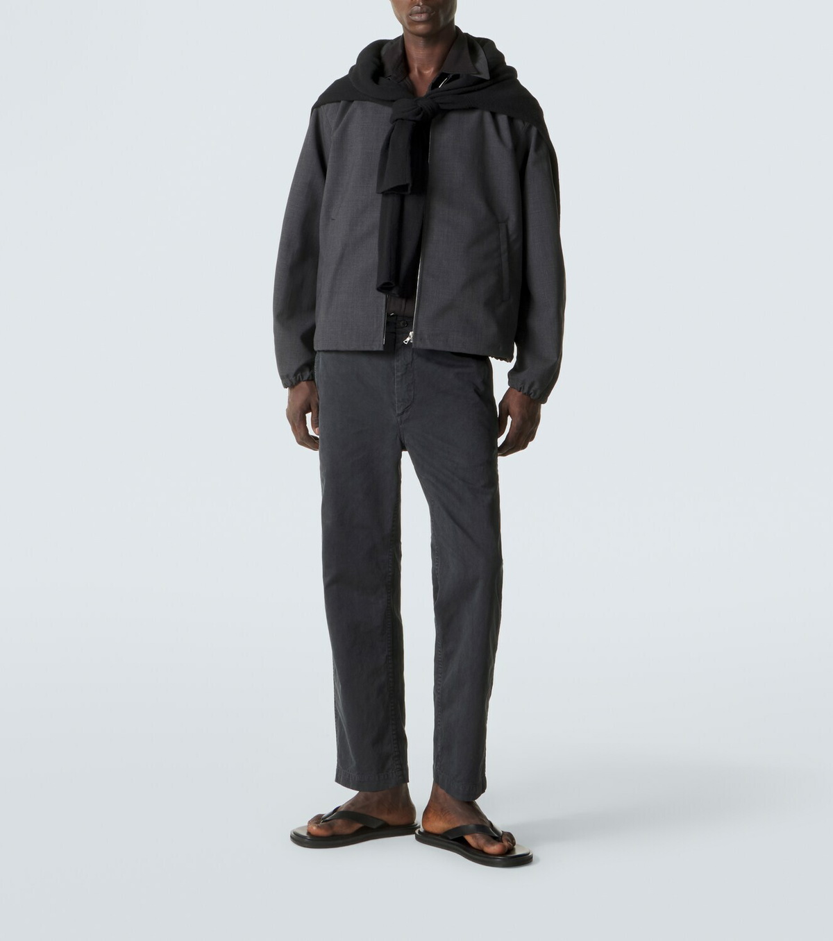 Auralee Cotton straight chinos