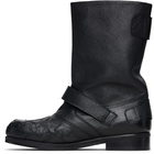 Stefan Cooke Black Star Biker Boots