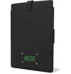 Maison Margiela - Printed Leather Tablet Case - Men - Black