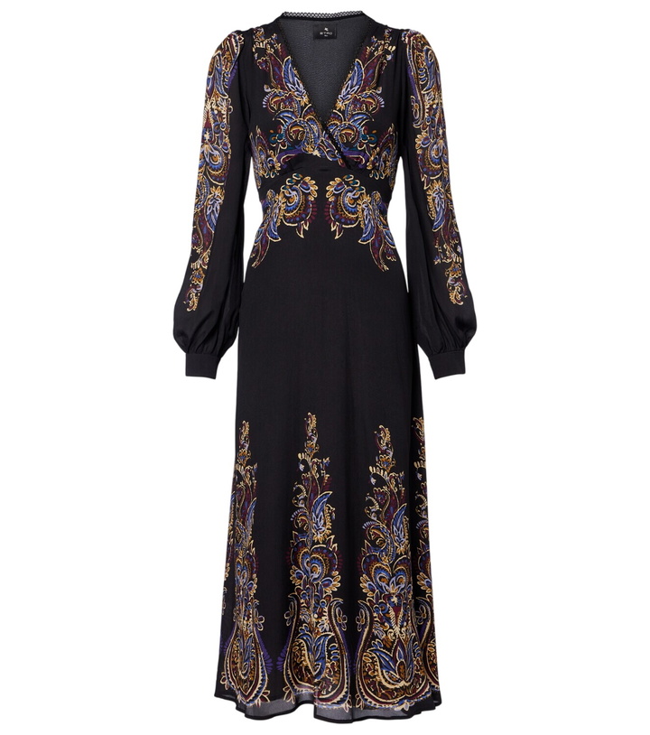 Photo: Etro Paisley midi dress