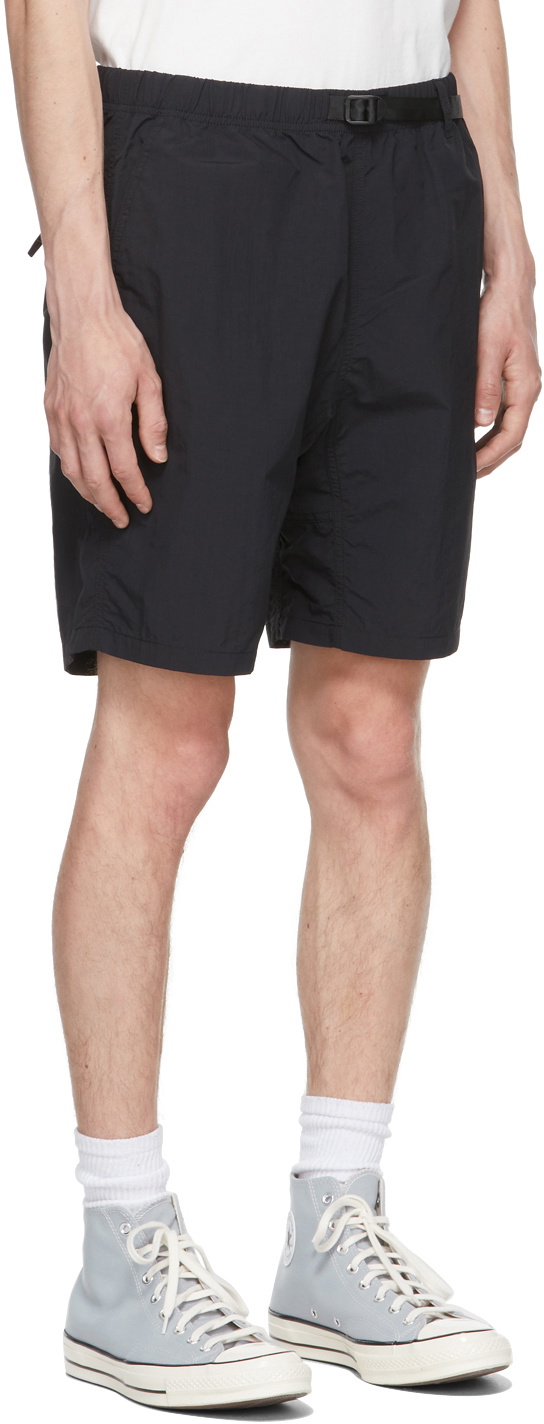 Gramicci Black Packable Shell Shorts Gramicci