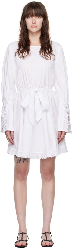 Photo: Kika Vargas White Yuri Minidress