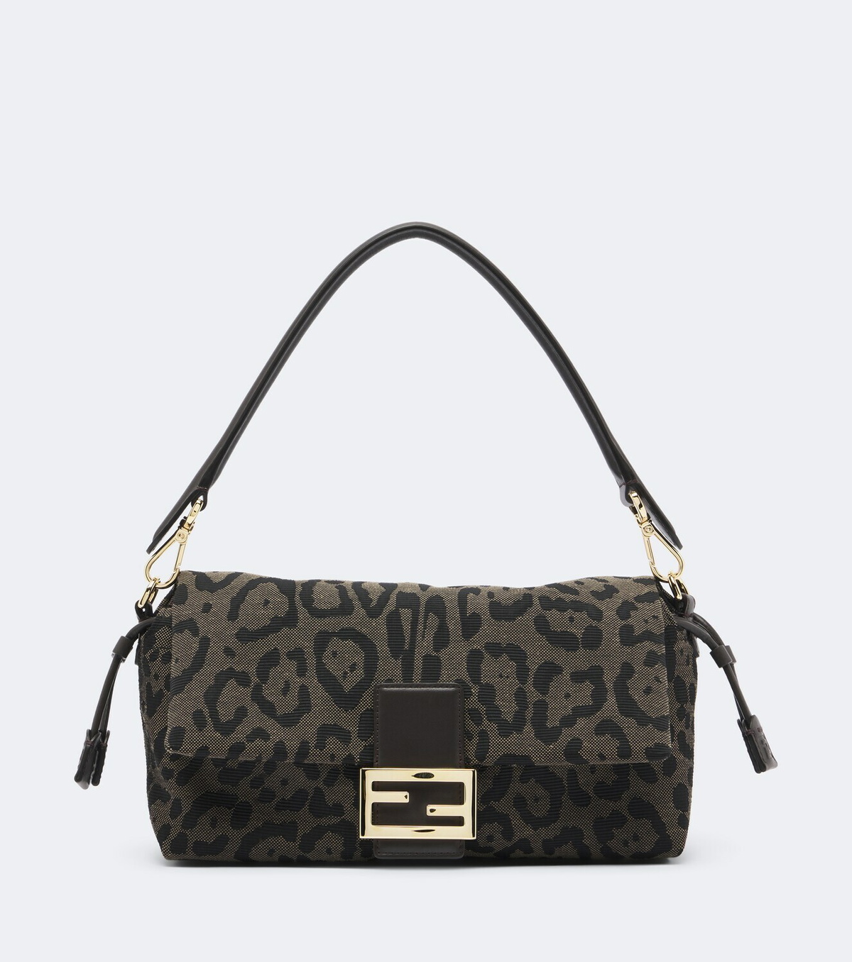 Fendi Baguette® Soft Medium jacquard shoulder bag