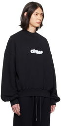 Off-White Black Blurr Book Over Sweatshirt