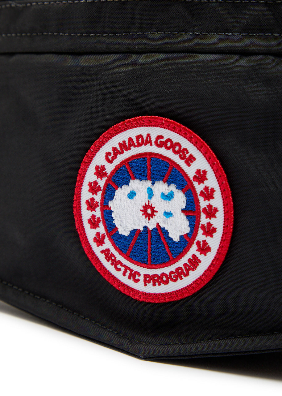 Canada Goose Logo-appliqué Twill Belt bag - Black - One Size