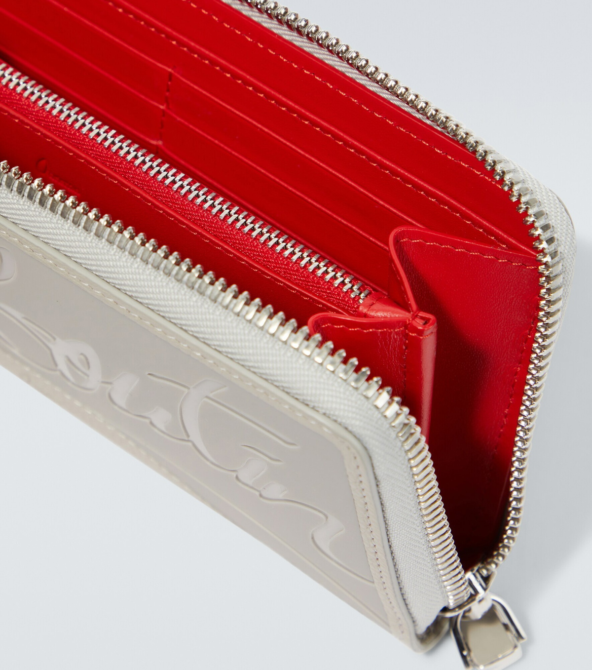Christian Louboutin - Panettone embossed leather wallet