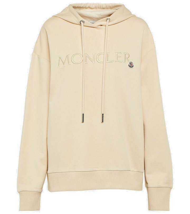 Photo: Moncler Cotton jersey hoodie