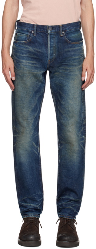 Photo: John Elliott Indigo 'The Daze' Jeans