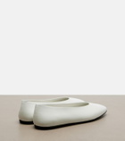 Prada Leather ballet flats