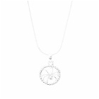 Flagstuff Men's "Spider" Necklace in Silver