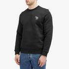 Paul Smith Men's Zebra Puff Sweatshirt in Black