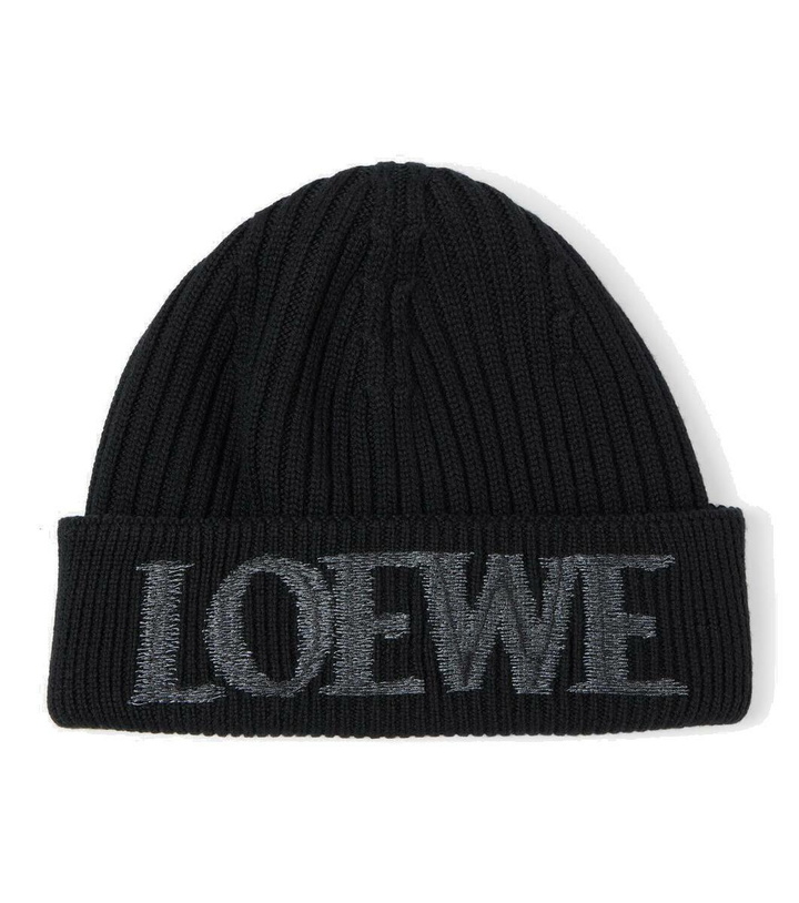 Photo: Loewe Logo wool beanie