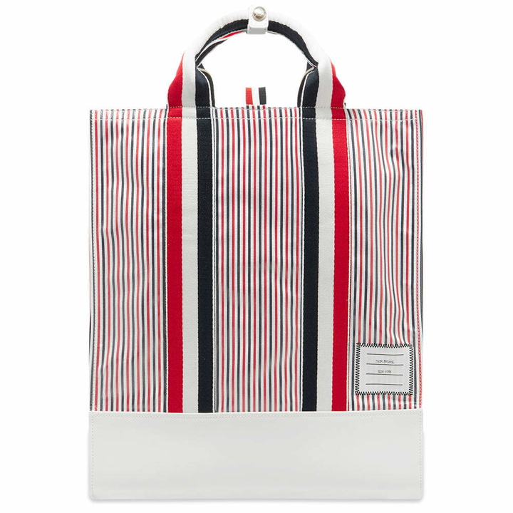 Photo: Thom Browne Seersucker Lined Tote