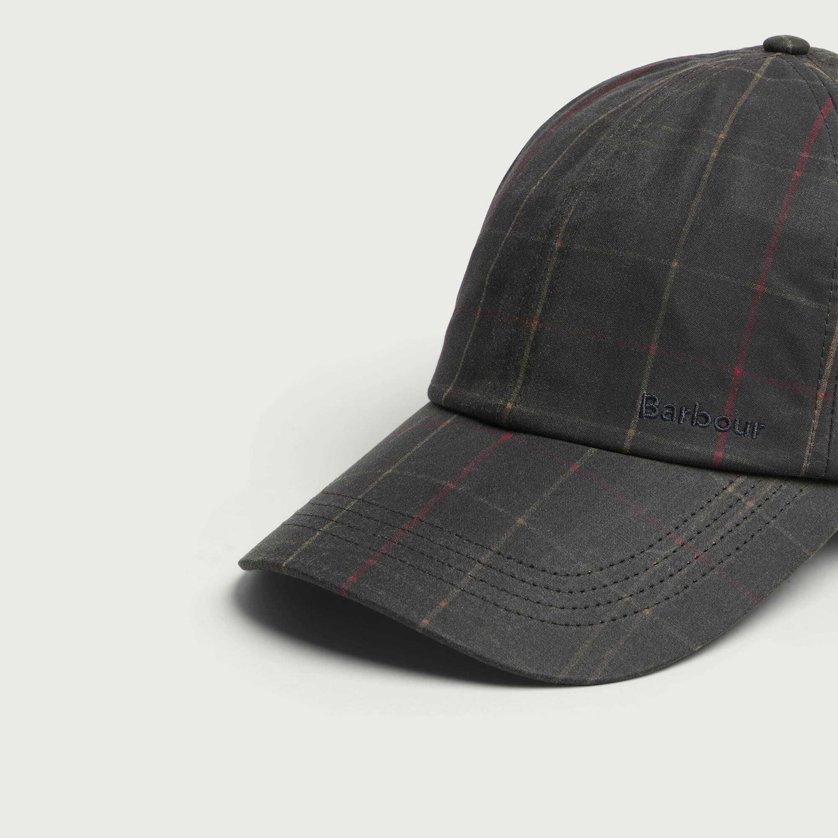 Barbour Men's Haydon Tartan Cap in Dark Classic Tartan