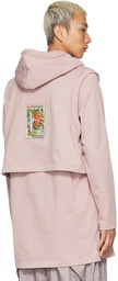 A. A. Spectrum Pink Vetu Hoodie Set