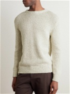 Massimo Alba - Elia Cotton-Blend Sweater - Neutrals