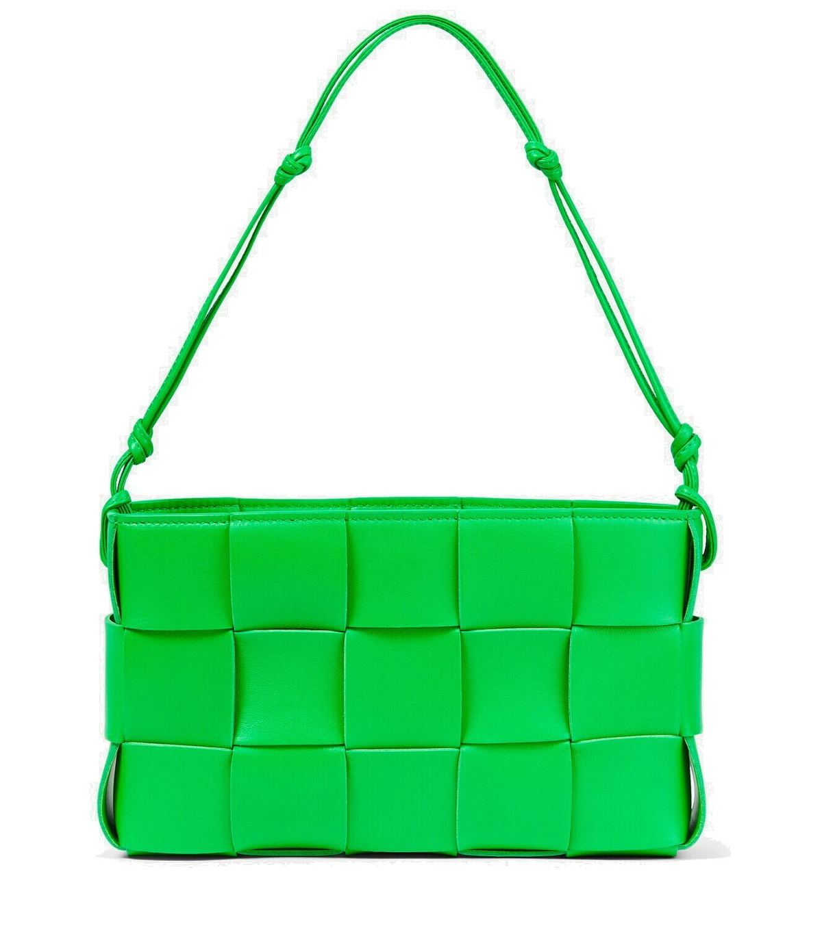 Bottega Veneta Lime Cassette Leather Bag
