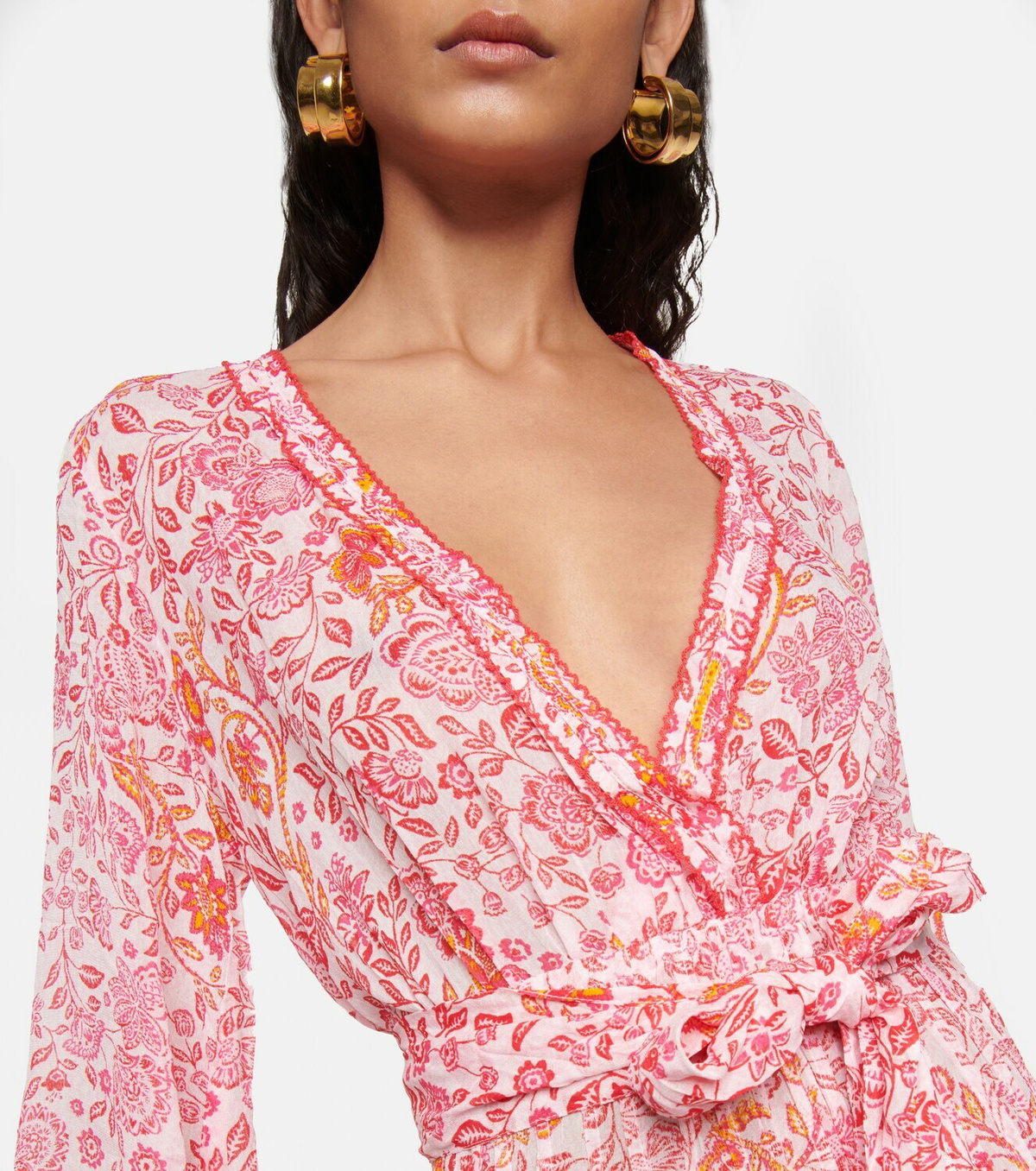 Poupette St Barth Emily floral maxi dress Poupette St Barth