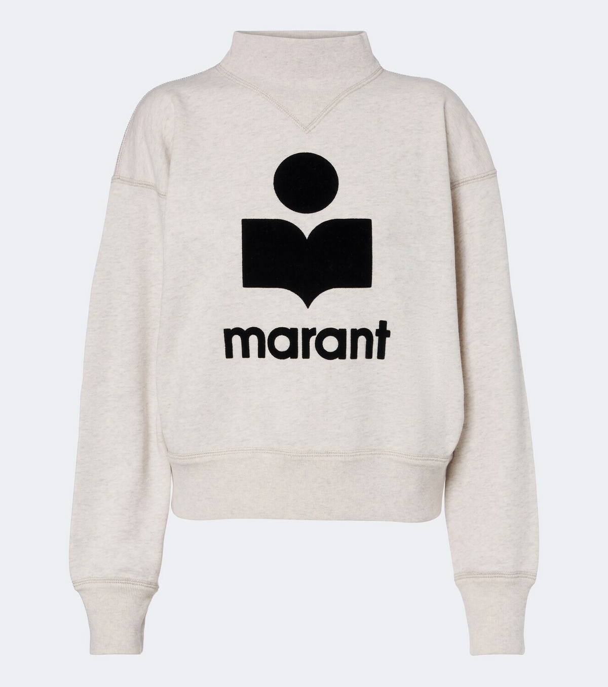 Marant Etoile Moby logo cotton-blend sweatshirt