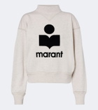 Marant Etoile Moby logo cotton-blend sweatshirt